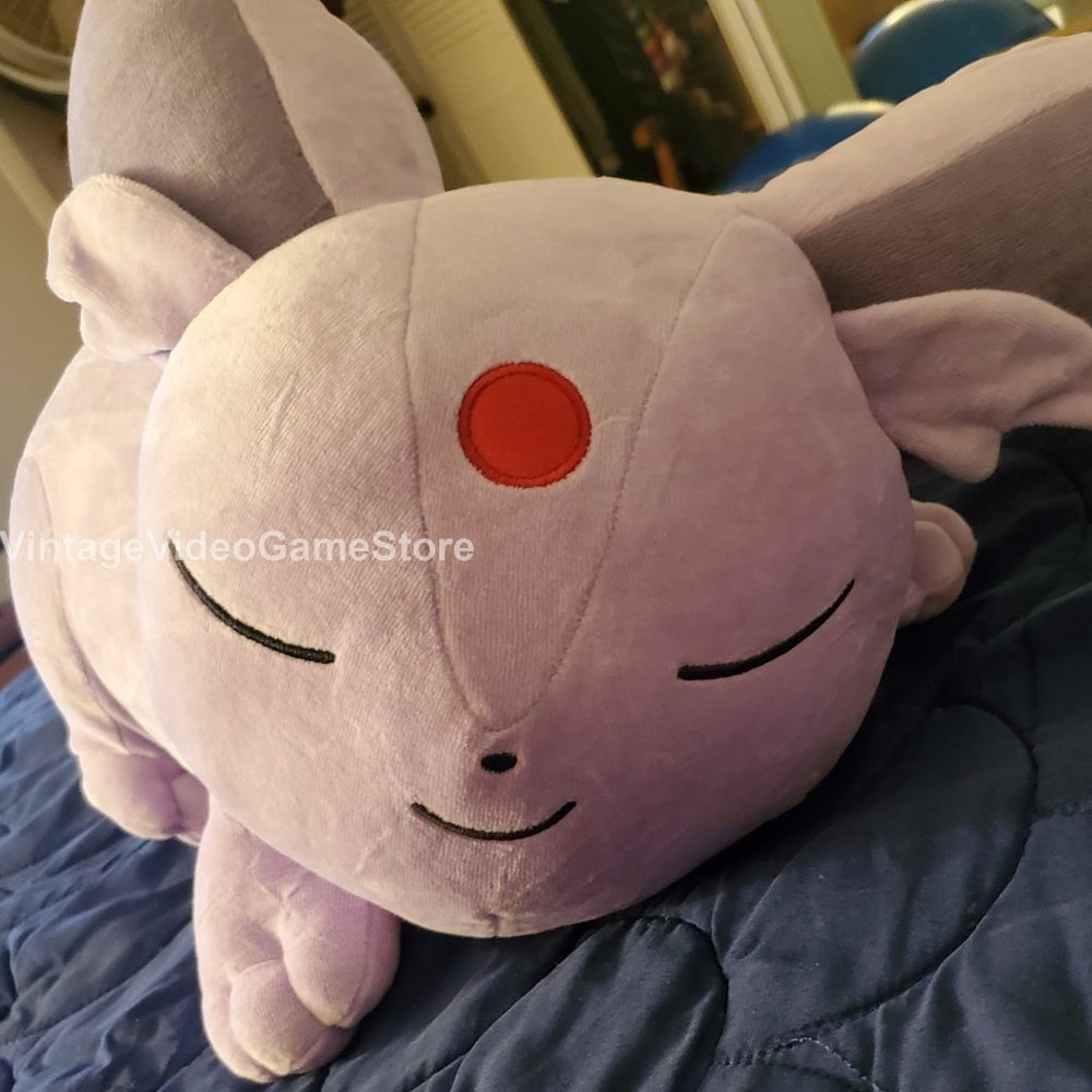 Pokemon Center Sleeping Sleeper Plush Eevee Doll Stuffed Toy Authentic Tags New - Picture 4 of 16